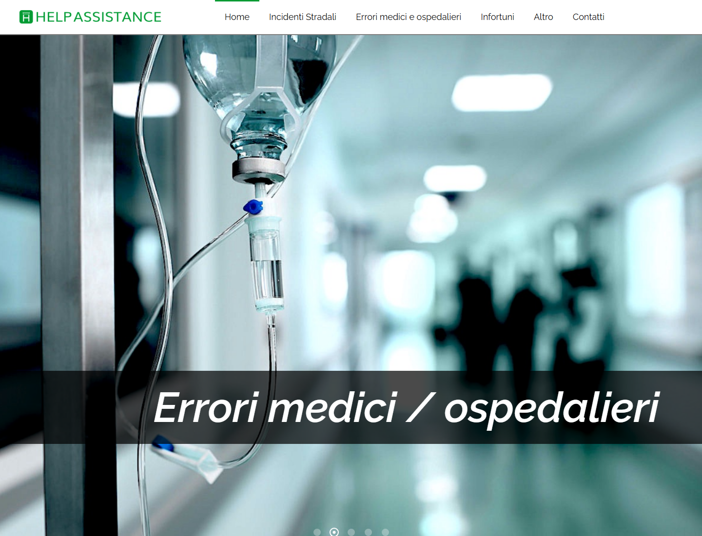 Snapshot sito Help Assistance
